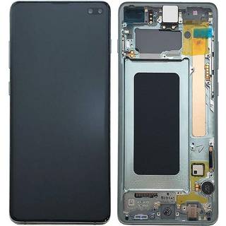 Grøn Samsung Galaxy S10 Plus skærm med LCD-skærm