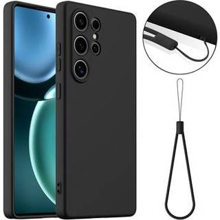 Samsung Galaxy S25 Ultra Liquid Silikone Cover - MagSafe Kompatibel - Sort