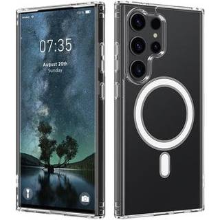 Samsung Galaxy S25 Ultra Hybrid Cover - MagSafe Kompatibel - Gennemsigtig