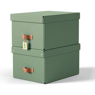 Leitz Puro Boks m. låg | M | Grøn | 2 stk.