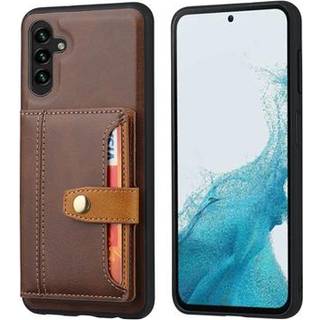 Samsung Galaxy S25+ Retro Style Cover med Pung - Brun