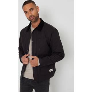 Threadbare Threadbare Black Twill Lightweight Jacket