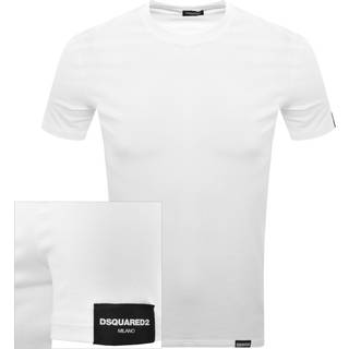 DSQUARED2 Logo Milano T Shirt White