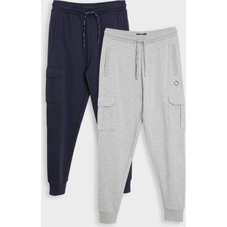 Threadbare Threadbare 2 Pack Cargo Style Joggers