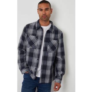 Threadbare Threadbare Check Waffle Textured Shacket