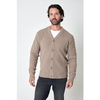 Threadbare Threadbare Ribstrikket Cardigan Med Knapper
