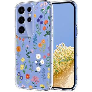 Samsung Galaxy S25 Ultra TPU-cover med blomstermønster - tusindfryd