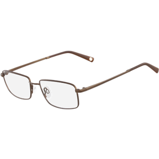 Flexon Benedict 600 N 210 53 Briller Mænd Brun - Shiny Brown - 53mm