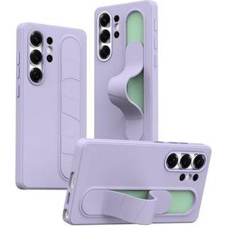 Samsung Galaxy S25 Ultra Smart hybrid cover med stående greb - Lilla