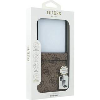 Samsung Galaxy Z Flip7 Guess 4G farvet ringcover - MagSafe-kompatibel - brun