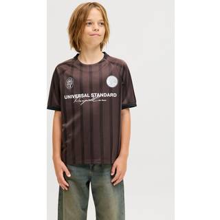 JACK & JONES T-shirt Cover Retro Football Seal Brown