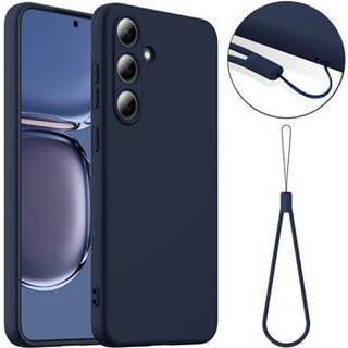 Samsung Galaxy S25+ Liquid Silikone Cover - MagSafe Kompatibel - Mørkeblå