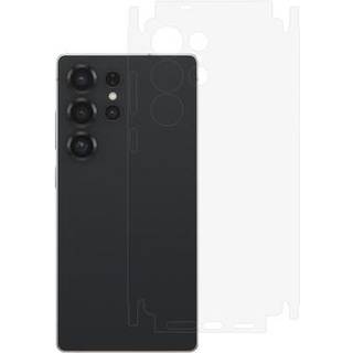 Samsung Galaxy S25 Ultra Fuldt Dække TPU Bagside Beskyttelsesfilm - Gennemsigtig