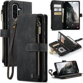 Samsung Galaxy A56 Caseme C30 Multifunktionel Pung - Sort