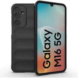 Samsung Galaxy M16/F16 Rugged TPU Cover - Sort