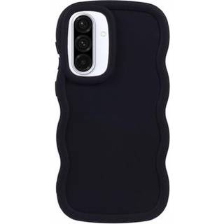 Samsung Galaxy A36/A56 Candy Color Wavy TPU Cover - Sort