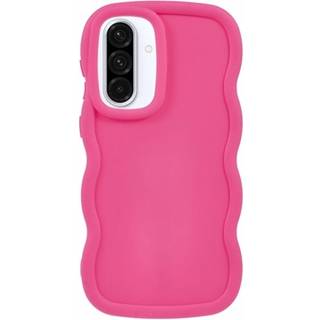 Samsung Galaxy A36/A56 Candy Color Wavy TPU Cover - Hot Pink