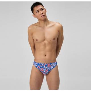 Men's Club Training Printed Brief Blue/Orange