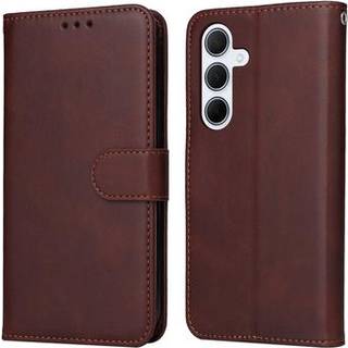 Samsung Galaxy M35 Pung med Magnetisk Lukning - brun