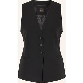 Justerbar vest til jakkesæt i crepe med stræk