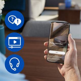 Philips HomeRun 5000 Series Robotstøvs/gulvvask Robot til støvsugning og gulvvask XU5100/20