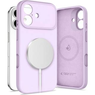 Tech-Protect - iPhone 17 - Silicone Cover - MagSafe Kompatibel - Lilla