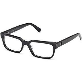 Guess Mand GU50329 001 Optiske stel Acetat Sort Firkantet Normal