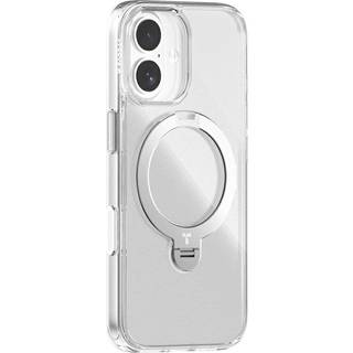 iPhone 17 - TORRAS Ostand Spin Hybrid Cover m. Kickstand - MagSafe Kompatibel - Gennemsigtig
