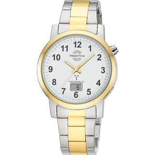 Master Time MTGA-10956-12M Herren-Funkarmbanduhr Basic Bicolor