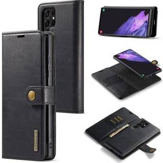 Samsung Galaxy S25 Ultra DG.Ming Læderpung med Aftageligt Cover - Sort