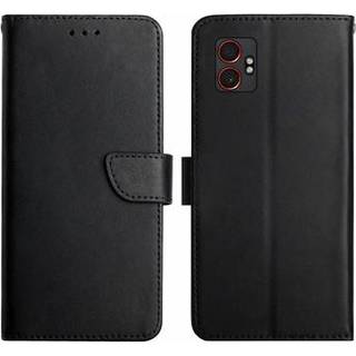 Samsung Galaxy XCover7 Pro Læderpung med Stativ - Sort