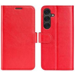 Samsung Galaxy S25 Pung Taske med Magnetisk Lukning - Rød