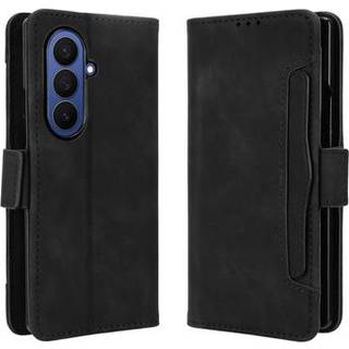 Samsung Galaxy Z Fold7 Kortholder Pung Etui - Sort