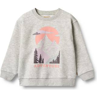 WHEAT Kid's L/S Ellis Sweatere Børn størrelse 122 farve grå