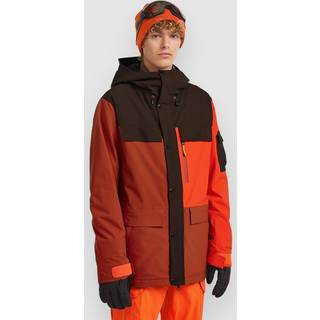 O'Neill Fwc'Peak Pro Jakke - M - bonfire colour block