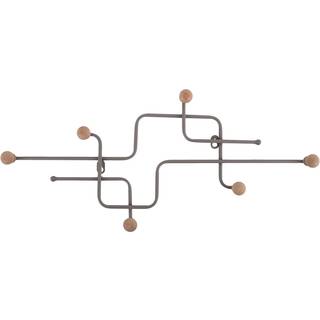 Knagerække Metro - grå