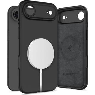 Tech-Protect - iPhone Air - Silicone Cover - MagSafe Kompatibel - Sort
