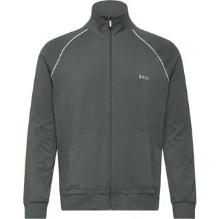 BOSS Mix Match Full Zip Sweatshirt Grey