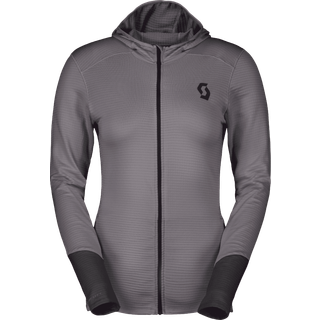 Scott Women's Hoody Defined Light Fleecejakke Damer størrelse M farve grå