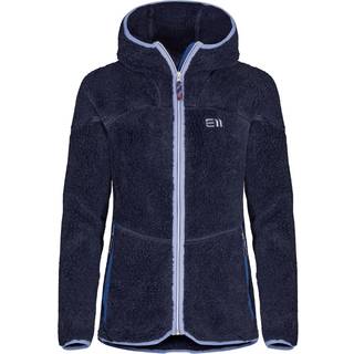Elevenate Women's Glacier Pile Hood Fleecejakke Damer størrelse XL farve blå