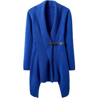 Joe Browns Joe Browns Blue Shawl Collar Buckled Cardigan
