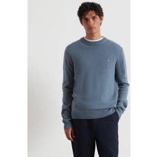 Farah Maidstone Knit Jumper Blue