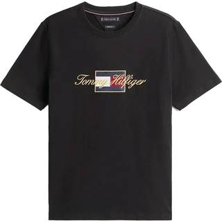 Logo Embroidery Crew Neck T-Shirt