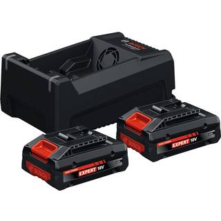 Bosch Professional 18V Startsæt med 2 stk. 4,0Ah EXPERT batteri og GAL 12V/18V-80 lader