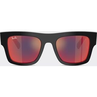 Ray - Ban Unisex RB2217M F6016P Solbriller Acetat Sort Grå Firkantet Spejlet