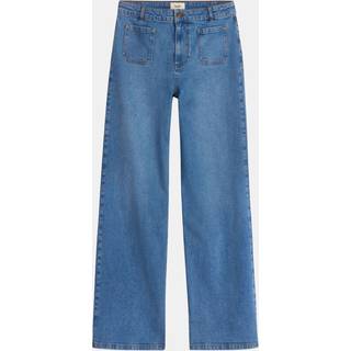 Hush Hush Denim Blue Rowan Flared Jeans