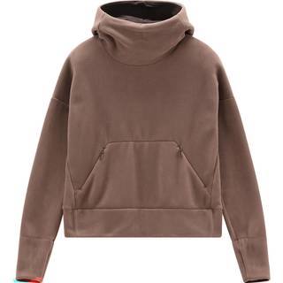 Jeanne Baret Women's Rochefort Hoodie Hoodie Damer størrelse 38 farve brun