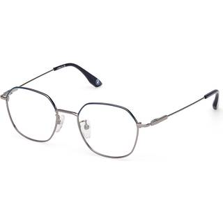 BMW BW5095-H 012 50 Briller Mænd Silver - Shiny Dark Ruthenium Silver Aegean Blue - 50mm