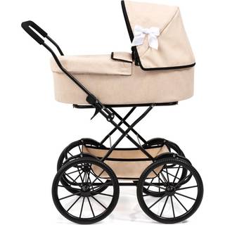 Bayer Design Classic Deluxe dukkevogn, Beige