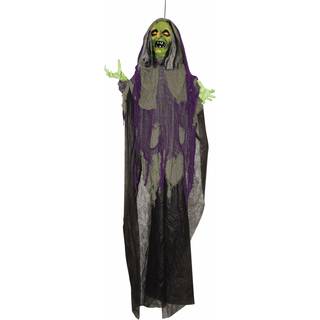 Schüttelhexe Hängefigur mit Sound & Light 182cm